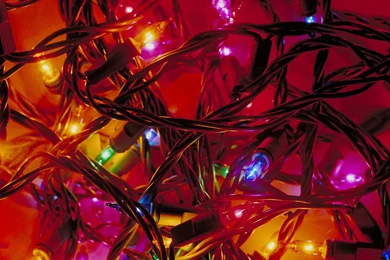 Holiday Lights Screensaver Wallpapers