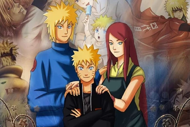 Namikaze Minato And Uzumaki Kushina Naruto Vf Wallpapers (