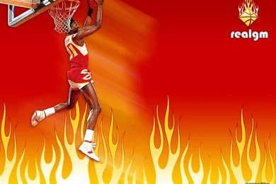 Dominique Wilkins Reverse Dunk Wallpapers