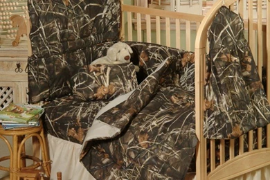 Realtree MAX 4 Camo Crib Bedding Set