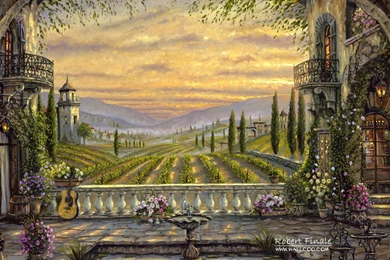Robert Finale Tuscan View Robert Finale Wallpapers   HD Wallpapers ...