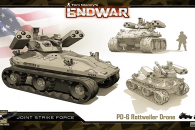 Tom Clancy's EndWar Desktop Wallpapers