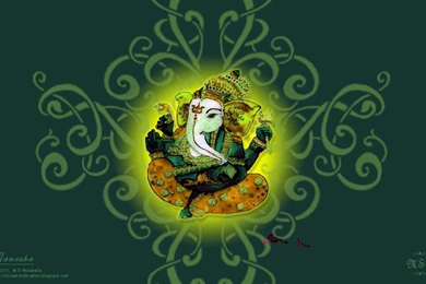 I Love My India: Wallpapers :: Ganesha By Pallavi