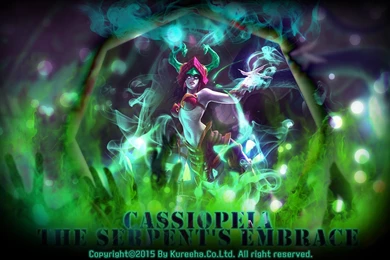 Wallpapers   Cassiopeia The Serpent's Embrace By Kureeha On DeviantArt