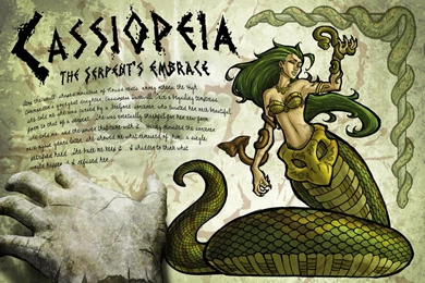 Cassiopeia: The Serpent's Embrace By Darkeblue On DeviantArt