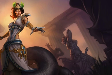 Cassiopeia In League Of Legends Widescreen Wallpapers