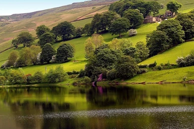 Lake, Landscape, Wallpapers, Nature (