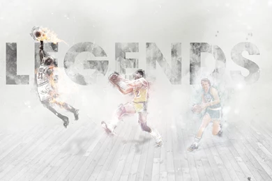 Magic Johnson, Larry Bird, Michael Jordan – 'Legends' (WALLPAPER ...