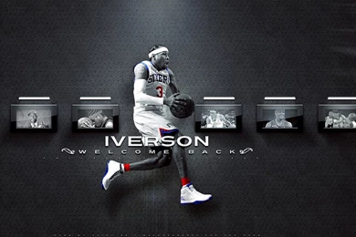 Allen Iverson Wallpapers – NBA Legends, Hero Of The Sixers!