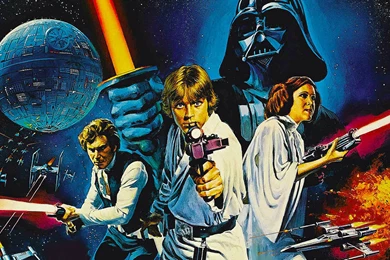 Star Wars A New Hope Movie Poster Style C : Wallpapers