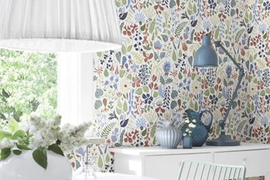 Wallpapers By Scandinavian Designers The Textile...