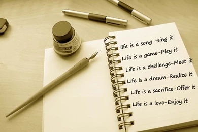 Life To Short Wallpapers Quote
