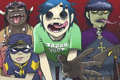Fonds D'écran Gorillaz : Tous Les Wallpapers Gorillaz