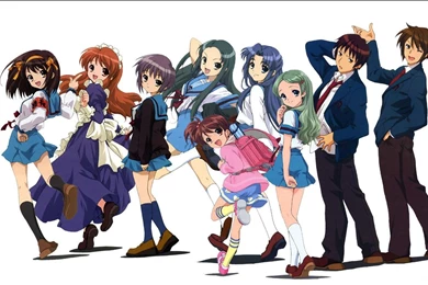 Wallpapers King Of Fighter Haruhi Suzumiya Characters Anime Zone ...