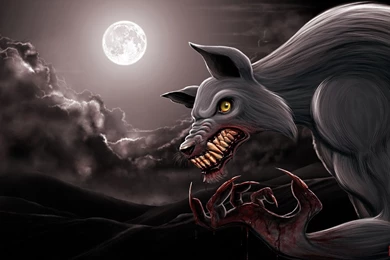 ArtStation   Werewolf Wallpaper, Fabio Oliveira