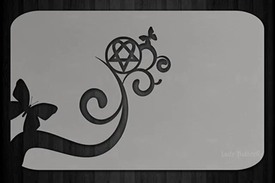 Heartagram Butterfly Wallpapers By Pompelina On DeviantArt