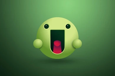 1920x1080 Green Smiley Face Desktop PC And Mac Wallpapers