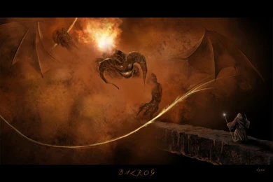 Gandalf And Balrog By Niuner On DeviantArt