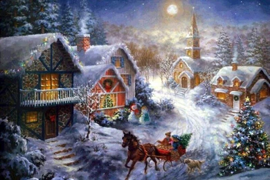 Christmas Eve   Christmas Wallpapers (9373244)   Fanpop