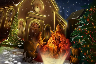 Christmas Eve Wallpapers 2   Crazy Frankenstein