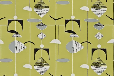 Mobiles Wallpapers   Citrus/Black (210216)   Sanderson 50's ...
