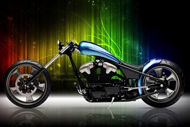 Custom Bike Motorcycle Colorful Desktop Backgrounds Wallpapers ...
