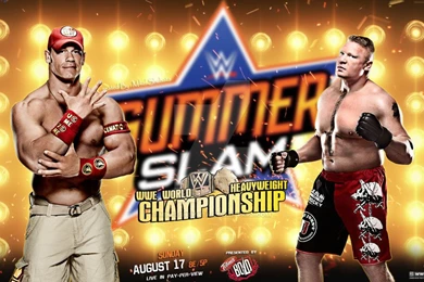 DeviantArt: More Like Brock Lesnar Vs John Cena At SummerSlam ...