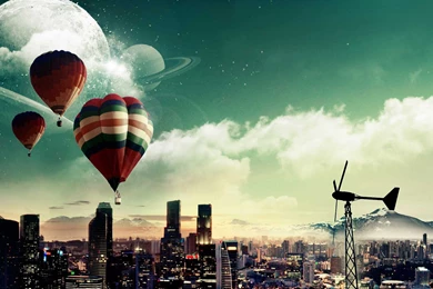 Hot Air Balloons In The Sky Wallpapers 1920x1200   ImgMob