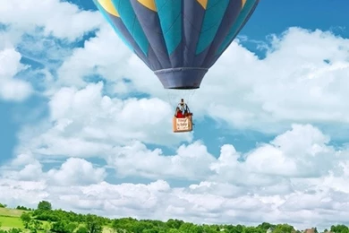 Hot Air Balloon win10 Landscape iPhone 6 Wallpapers