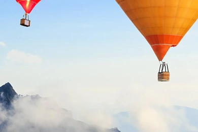 Beautiful Hot Air Balloon 01 iPhone 6 Wallpapers