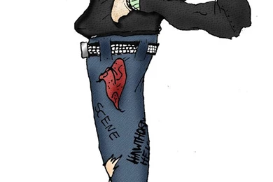 Wastes Of Life : Scene Kid By Pyrodargin On DeviantArt