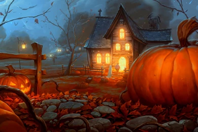 Theme Bin» Blog Archive » Halloween Inn HD Wallpapers
