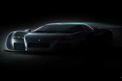 Wallpapers Black A Cool Blue Free Hd For Gumpert X 1366x768 ...