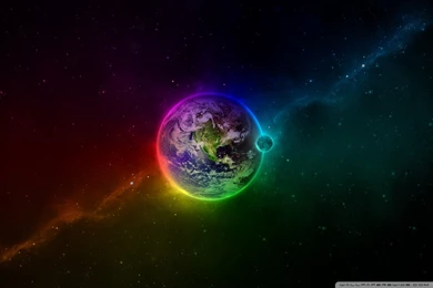 Colorful Earth HD Desktop Wallpapers : High Definition : Fullscreen ...