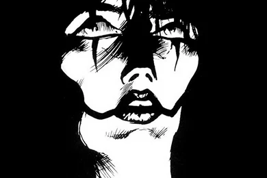 Black And White The Crow Faces Morbid Wallpapers