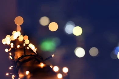 Christmas Lights Bokeh Wallpapers