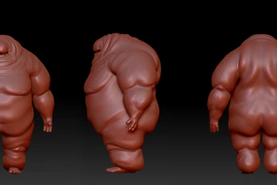 Fat Guy 1 By Sathoryn On DeviantArt