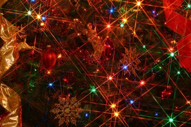Christmas Lights Backgrounds Wallpapers