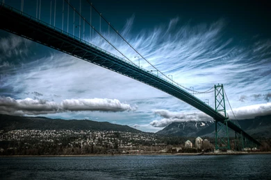 Lions Gate Bridge Vancouver Wallpapers