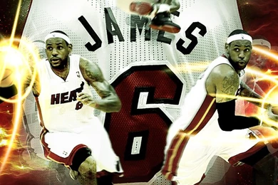 Lebron James Miami Heat Wallpapers For Computer