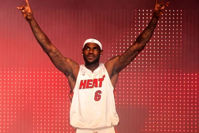 Lebron James Miami Heat Player Nba (id: 63111) – BUZZERG