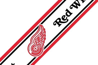 NHL Detroit Red Wings Hockey Prepasted Wallpapers Border ...