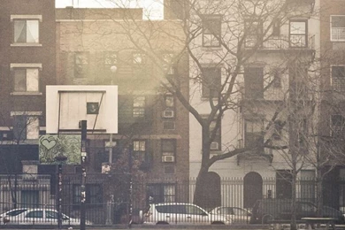 City Basketball Court iPhone 6 Plus HD Wallpapers / IPod Wallpapers ...