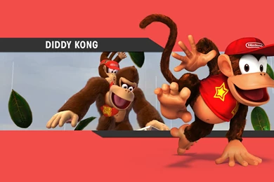 SSB4 Diddy Kong Wallpapers   1 By JiPhi On DeviantArt