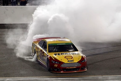 NASCAR Richmond 2014 Results: Joey Logano Wins Toyota Owners 400 ...