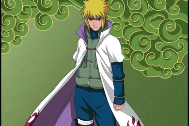 Naruto Shippuden Konoha Yondaime Minato Namikaze 4th Hokage Hokage ...