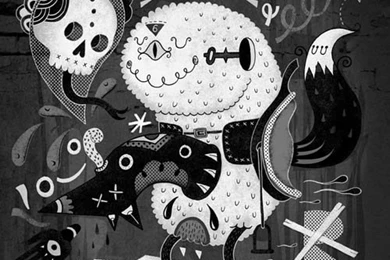 30 New Illustrated iPhone Wallpapers To Download