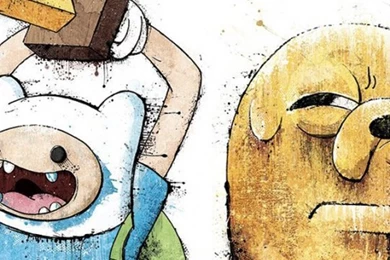 Download Wallpapers 540x960 Adventure Time, Finn And Jake, Art ...