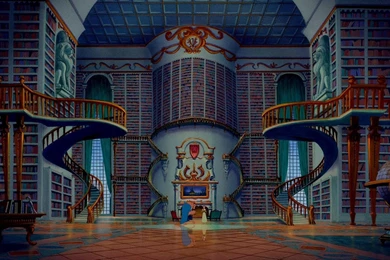 Disney Company Movies Library Beauty And The Beast Wallpapers