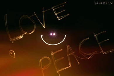 Smile, Love, Peace... Wallpaper,flashlight photography HD ...